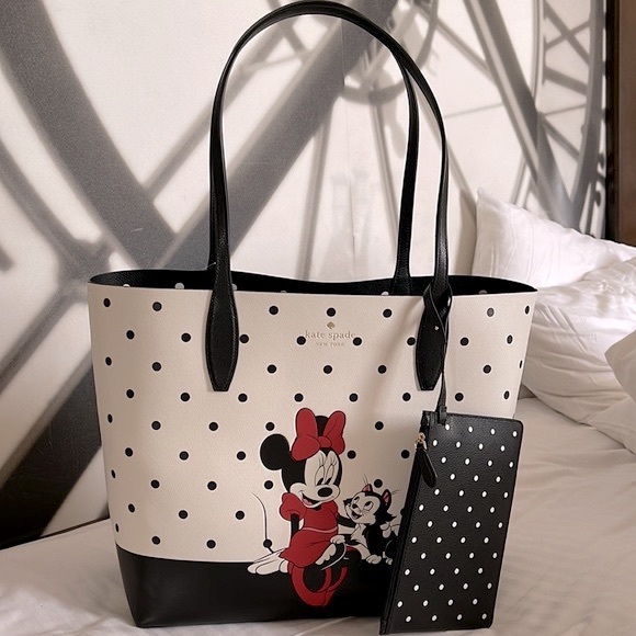 Kate Spade Disney Minnie Mouse tote bag - Picture 3 of 10